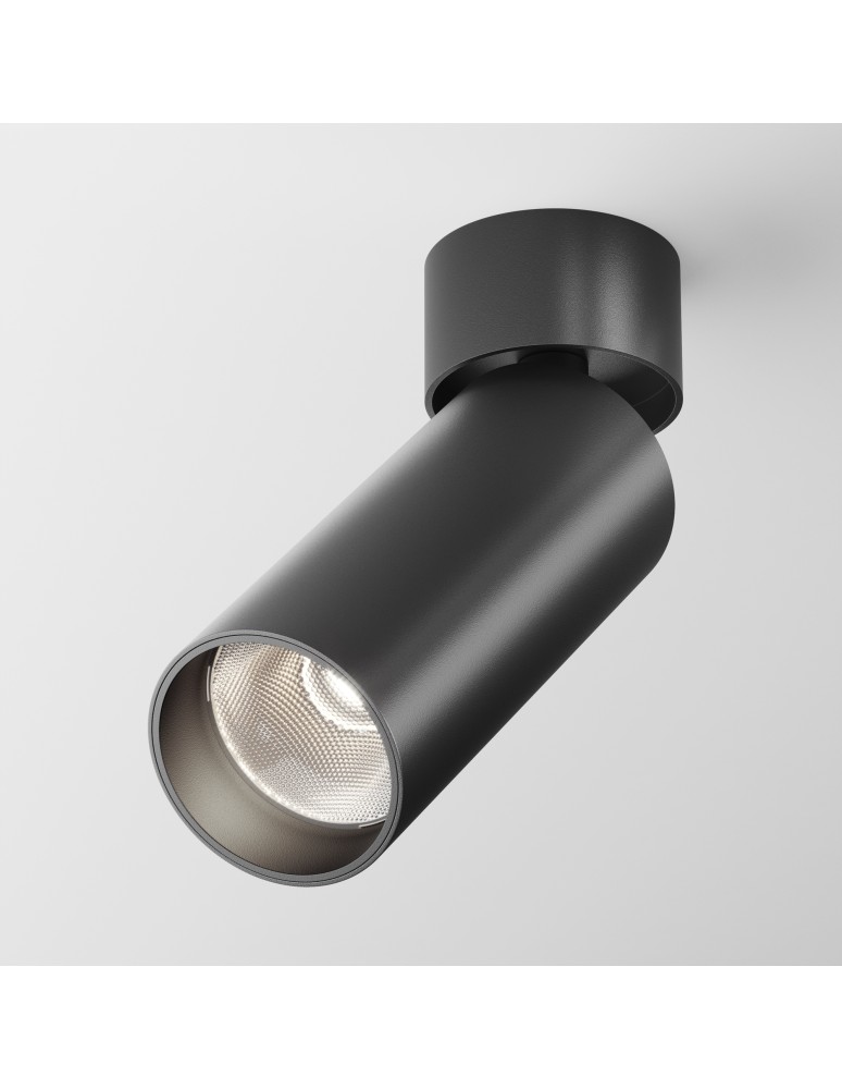 Adjustable ceiling lamps - spots - Maytoni FOCUS LED Ceiling Lamp 12W 900lm 4000K Black C055CL-L12B4K-W-B. - product kolory-swiatla.pl 4