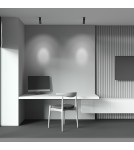 Adjustable ceiling lamps - spots - Maytoni FOCUS LED Ceiling Lamp 12W 900lm 4000K Black C055CL-L12B4K-W-B. - product 8