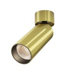 Adjustable ceiling lamps - spots - Maytoni FOCUS LED Ceiling Lamp 12W 900lm 3000K Brass C055CL-L12W3K-W-BS. - product 1