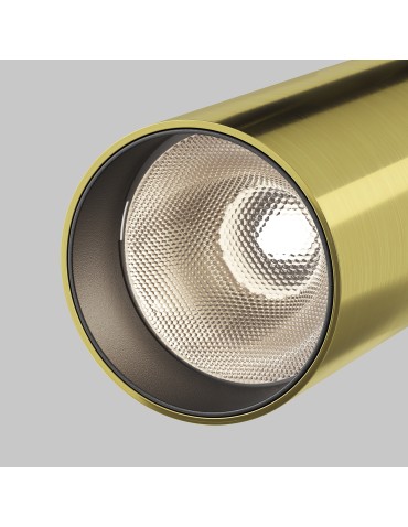 Maytoni FOCUS LED Lampa Sufitowa LED 12W 900lm 3000K Mosiądz C055CL-L12W3K-W-BS - produkt 2