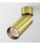 Adjustable ceiling lamps - spots - Maytoni FOCUS LED Ceiling Lamp 12W 900lm 3000K Brass C055CL-L12W3K-W-BS. - product 4