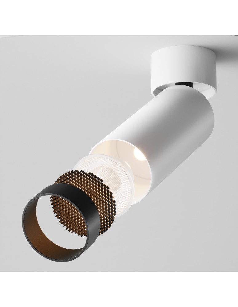 Adjustable ceiling lamps - spots - Maytoni FOCUS LED Ceiling Lamp 12W 900lm 3000K White C055CL-L12W3K-W-D-W. - product kolory-swiatla.pl 5