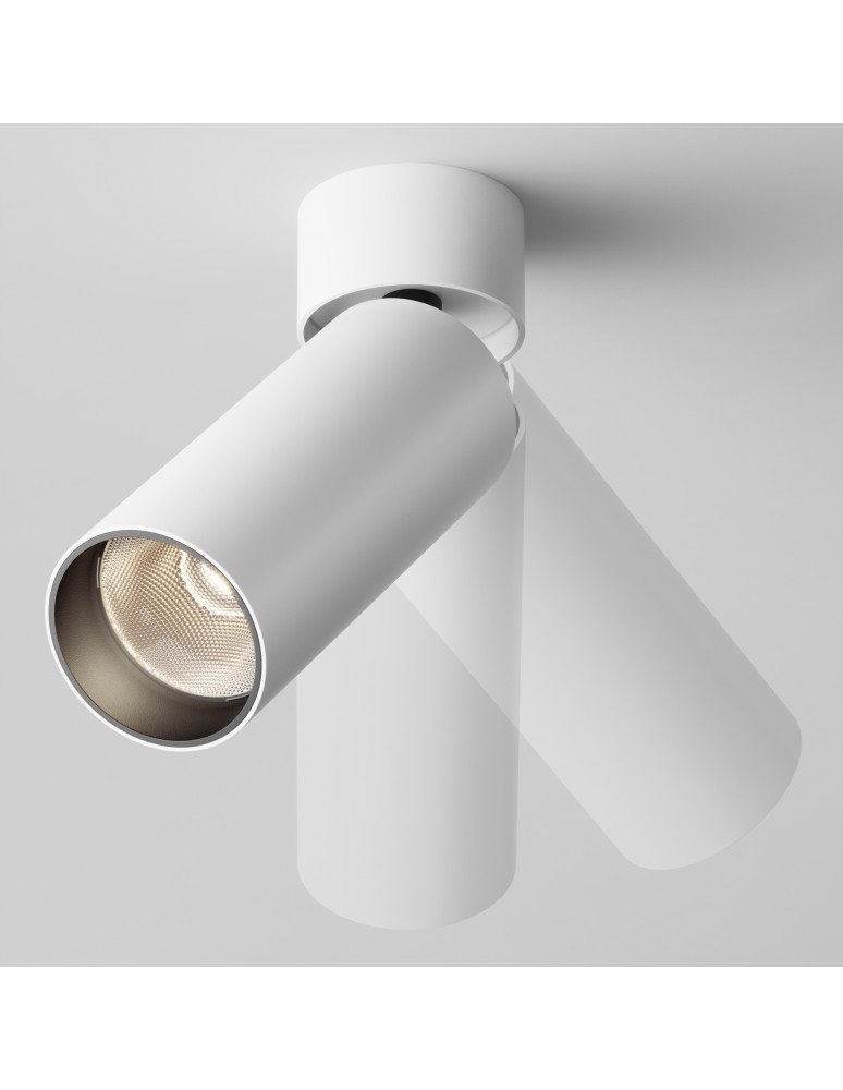 Adjustable ceiling lamps - spots - Maytoni FOCUS LED Ceiling Lamp 12W 900lm 3000K White C055CL-L12W3K-W-W. - product kolory-swiatla.pl 5