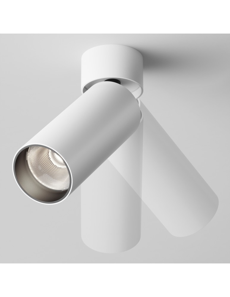 Adjustable ceiling lamps - spots - Maytoni FOCUS LED Ceiling Lamp 12W 900lm 4000K White C055CL-L12W4K-W-D-W. - product kolory-swiatla.pl 6