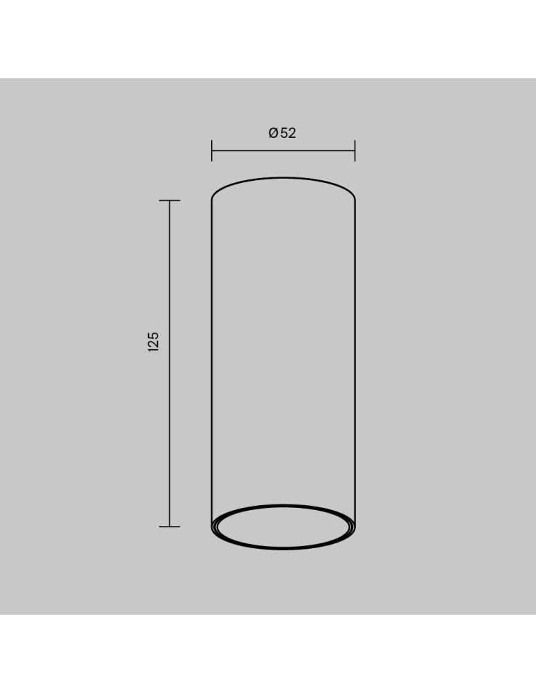 LED ceiling luminaires - Maytoni FOCUS LED Ceiling Lamp 12W 900lm 4000K Black C056CL-L12B4K-W-D-B. - product kolory-swiatla.pl 6