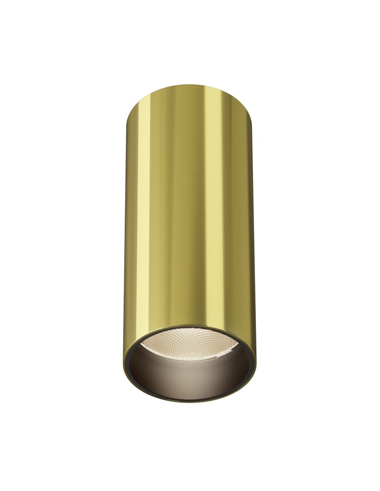 LED ceiling luminaires - Maytoni FOCUS LED Ceiling Lamp 12W 900lm 3000K Brass C056CL-L12W3K-W-BS. - product kolory-swiatla.pl 1