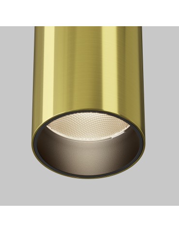 Maytoni FOCUS LED Lampa Sufitowa LED 12W 900lm 3000K Mosiądz C056CL-L12W3K-W-BS - produkt 2