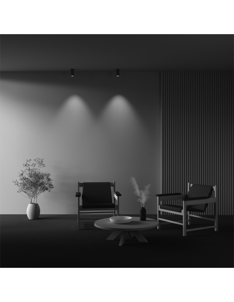 LED ceiling luminaires - Maytoni FOCUS LED Ceiling Lamp 12W 900lm 3000K Brass C056CL-L12W3K-W-BS. - product kolory-swiatla.pl 6