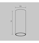 LED ceiling luminaires - Maytoni FOCUS LED Ceiling Lamp 12W 900lm 3000K White C056CL-L12W3K-W-W. - product 5