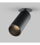 Recessed ceiling spotlights - Maytoni FOCUS LED Ceiling Lamp 12W 950lm 3000K Black C053CL-L12W3K-W-B. - product 4