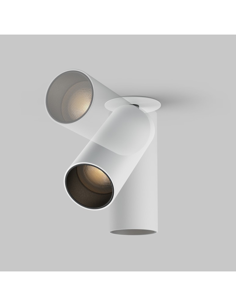 Recessed ceiling spotlights - Maytoni FOCUS LED Ceiling Lamp 12W 950lm 3000K White C053CL-L12W3K-W-W. - product kolory-swiatla.pl 5