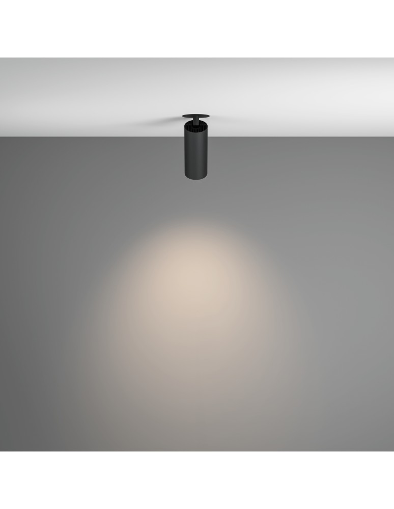 Recessed ceiling spotlights - Maytoni FOCUS LED Ceiling Lamp 12W 1020lm 4000K Black C053CL-L12W4K-W-B. - product kolory-swiatla.pl 3