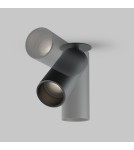 Recessed ceiling spotlights - Maytoni FOCUS LED Ceiling Lamp 12W 1020lm 4000K Black C053CL-L12W4K-W-B. - product 5