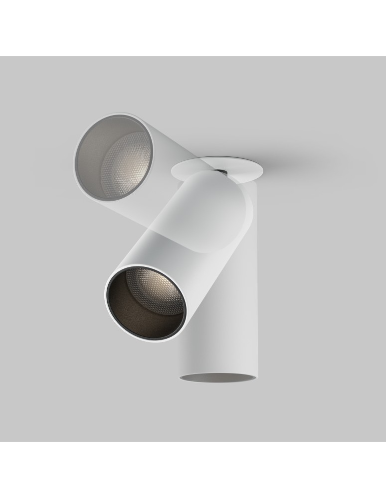 Recessed ceiling spotlights - Maytoni FOCUS LED Ceiling Lamp 12W 1020lm 4000K White C053CL-L12W4K-W-W. - product kolory-swiatla.pl 5