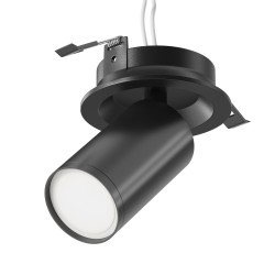 Maytoni FOCUS S Lampa Sufitowa 1xGU10 10W Black C048CL-U-1B