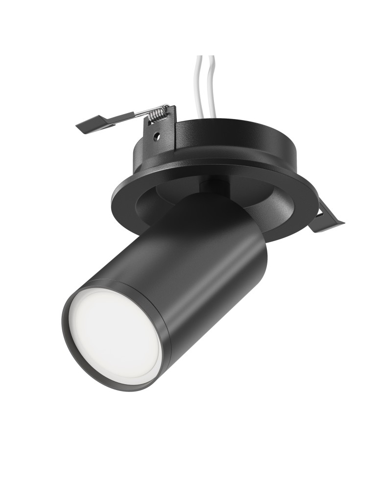 Recessed ceiling spotlights - Maytoni FOCUS S Ceiling Lamp 1xGU10 10W Black C048CL-U-1B. - product kolory-swiatla.pl 1