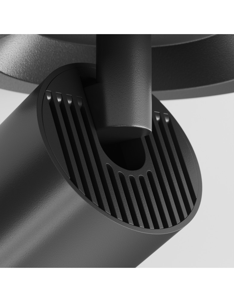 Recessed ceiling spotlights - Maytoni FOCUS S Ceiling Lamp 1xGU10 10W Black C048CL-U-1B. - product kolory-swiatla.pl 3