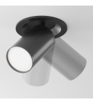 Recessed ceiling spotlights - Maytoni FOCUS S Ceiling Lamp 1xGU10 10W Black C048CL-U-1B. - product 6