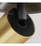 Recessed ceiling spotlights - Maytoni FOCUS S Ceiling Lamp 1xGU10 10W Black, Gold Matte C048CL-U-1BMG. - product 2