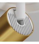 Recessed ceiling spotlights - Maytoni FOCUS S Ceiling Lamp 1xGU10 10W White, Gold Matte C048CL-U-1WMG. - product 2