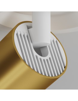Maytoni FOCUS S Ceiling Lamp 1xGU10 10W White, Gold Matte C048CL-U-1WMG. - product 2