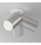 Recessed ceiling spotlights - Maytoni FOCUS S Ceiling Lamp 1xGU10 10W White, Gold Matte C048CL-U-1WMG. - product 5