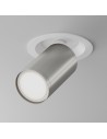 Maytoni FOCUS S Lampa Sufitowa 1xGU10 10W Biały, Srebrny Mat C048CL-U-1WS