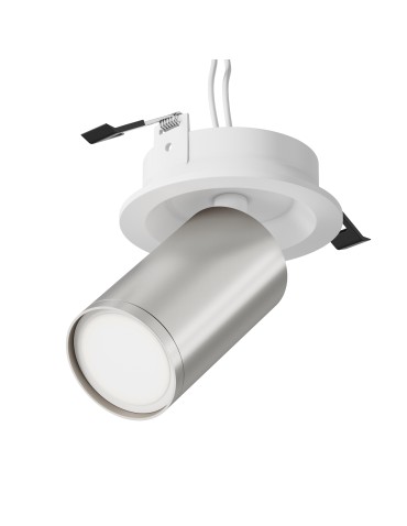 Maytoni FOCUS S Lampa Sufitowa 1xGU10 10W Biały, Srebrny Mat C048CL-U-1WS - produkt 2