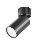 Adjustable ceiling lamps - spots - Maytoni FOCUS S Ceiling Lamp 1xGU10 10W Black C050CL-U-1B. - product 1