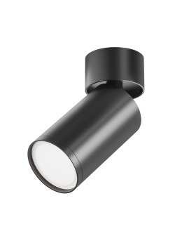 Maytoni FOCUS S Ceiling Lamp 1xGU10 10W Black C050CL-U-1B.