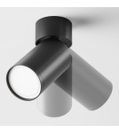 Adjustable ceiling lamps - spots - Maytoni FOCUS S Ceiling Lamp 1xGU10 10W Black C050CL-U-1B. - product 4