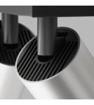 Adjustable ceiling lamps - spots - Maytoni FOCUS S Ceiling Lamp 2xGU10 10W Black, Silver Matte C051CL-U-02BS - product 2