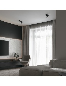 Maytoni FOCUS S Lampa Sufitowa 2xGU10 10W Black C051CL-U-2B - produkt 2