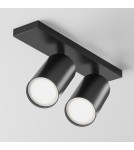 Adjustable ceiling lamps - spots - Maytoni FOCUS S Ceiling Lamp 2xGU10 10W Black C051CL-U-2B. - product 4