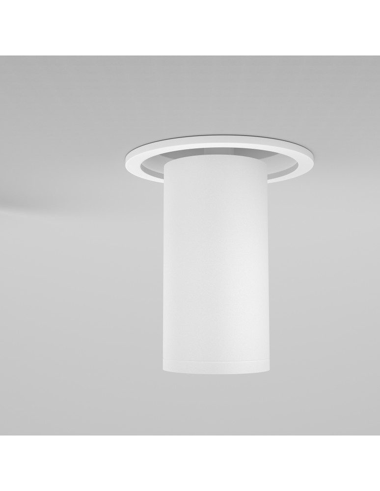Recessed ceiling spotlights - Maytoni FOCUS S Ceiling Lamp 1xGU10 10W White C048CL-U-1W. - product kolory-swiatla.pl 3