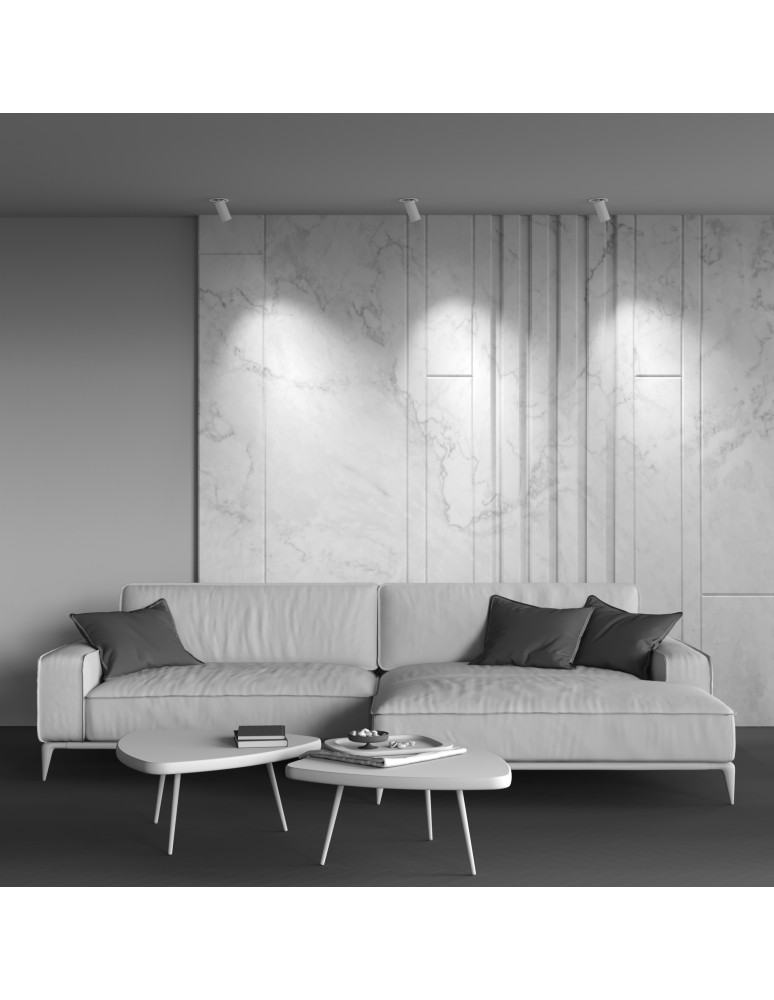 Recessed ceiling spotlights - Maytoni FOCUS S Ceiling Lamp 1xGU10 10W White C048CL-U-1W. - product kolory-swiatla.pl 4