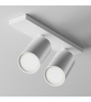 Adjustable ceiling lamps - spots - Maytoni FOCUS S Ceiling Lamp 2xGU10 10W White C051CL-U-2W. - product 3