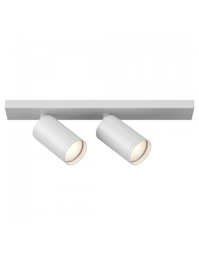Adjustable ceiling lamps - spots - Maytoni FOCUS S Ceiling Lamp 2xGU10 10W White C051CL-U-2W. - product kolory-swiatla.pl 2