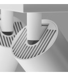 Adjustable ceiling lamps - spots - Maytoni FOCUS S Ceiling Lamp 2xGU10 10W White C051CL-U-2W. - product 4