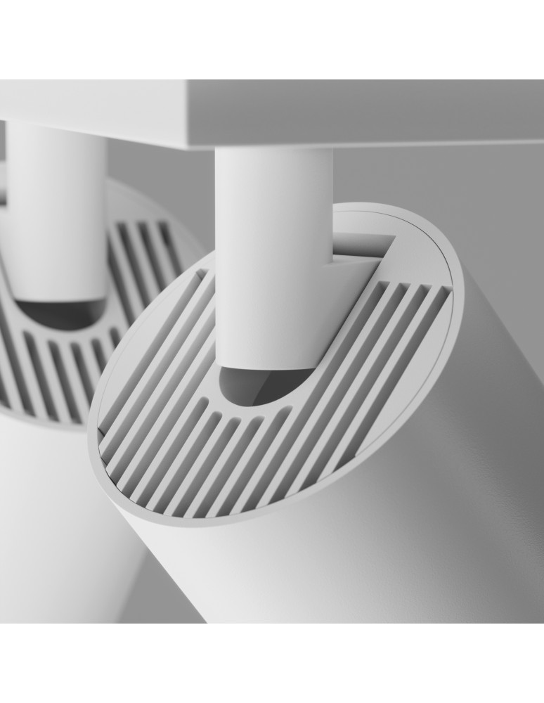 Adjustable ceiling lamps - spots - Maytoni FOCUS S Ceiling Lamp 2xGU10 10W White C051CL-U-2W. - product kolory-swiatla.pl 4