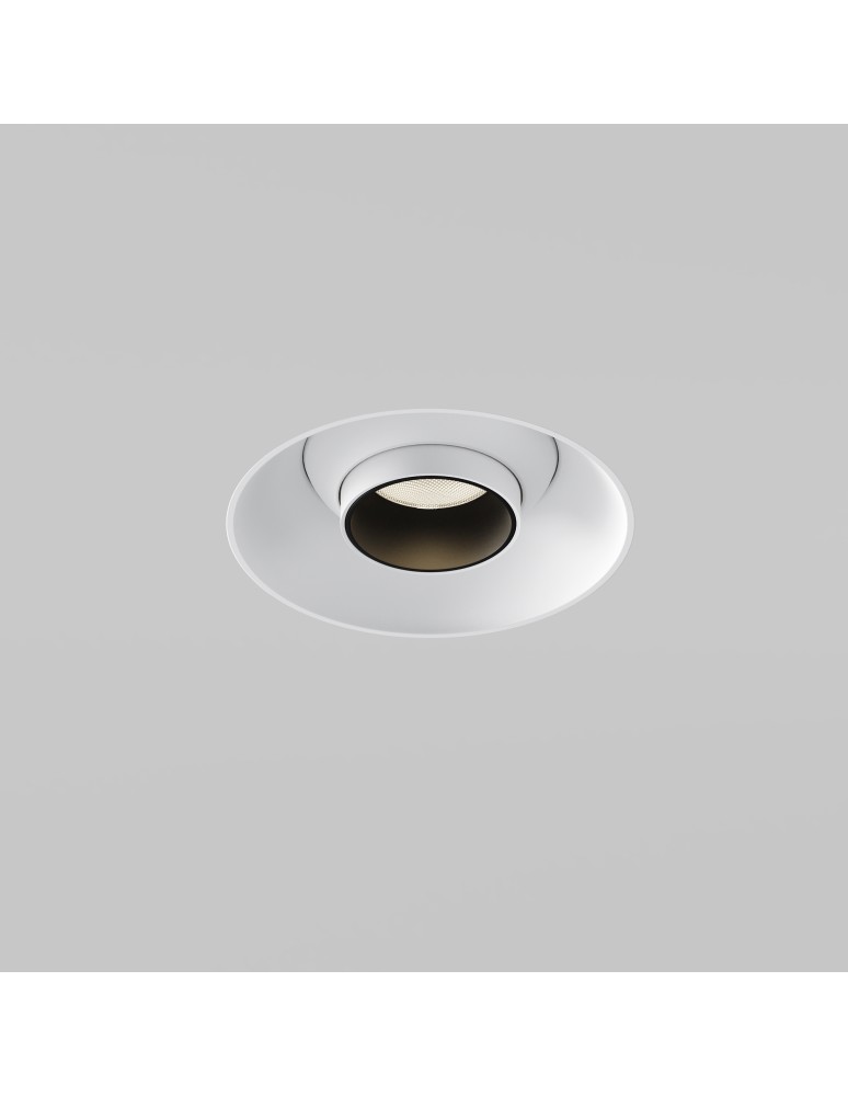 Recessed ceiling spotlights - Maytoni Focus T LED Flush Mounted Spotlight 7W 460lm 3000K White C140TRS-L200-7W3K-W. - product kolory-swiatla.pl 3