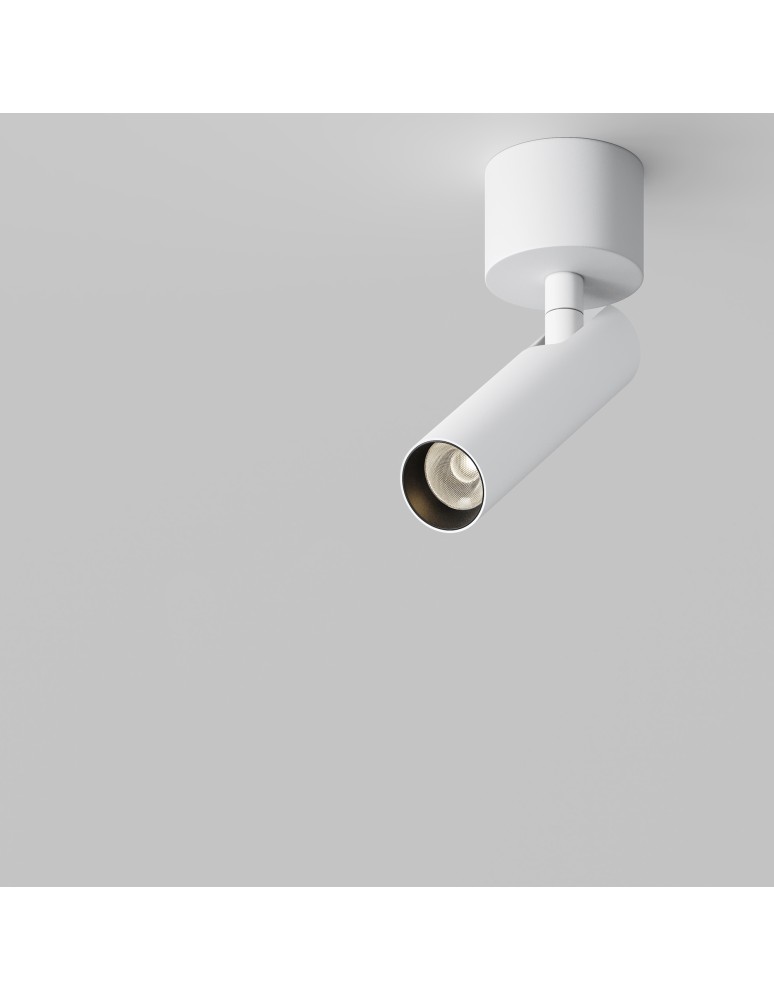 Adjustable ceiling lamps - spots - Maytoni Focus T LED Ceiling Lamp 6W 290lm 3000K White C141CL-L125-6W3K-W. - product kolory-swiatla.pl 4