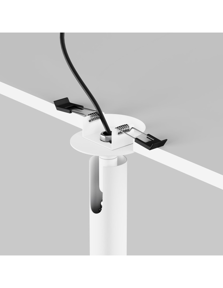 Recessed ceiling spotlights - Maytoni Focus T LED Flush Mounted Spotlight 6W 290lm 3000K White C141RS-L125-6W3K-W. - product kolory-swiatla.pl 5