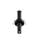 Recessed ceiling spotlights - Maytoni Focus T LED Flush Mounted Spotlight 7W 460lm 3000K Black C140RS-L200-7W3K-B. - product 1