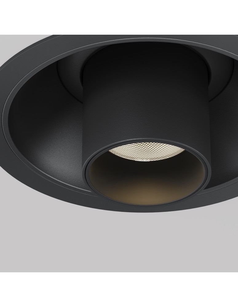Recessed ceiling spotlights - Maytoni Focus T LED Flush Mounted Spotlight 7W 460lm 3000K Black C140RS-L200-7W3K-B. - product kolory-swiatla.pl 2