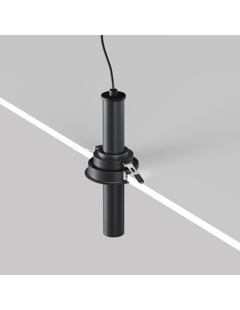 Recessed ceiling spotlights - Maytoni Focus T LED Flush Mounted Spotlight 7W 460lm 3000K Black C140RS-L200-7W3K-B. - product kolory-swiatla.pl 5