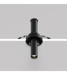Recessed ceiling spotlights - Maytoni Focus T LED Flush Mounted Spotlight 7W 460lm 3000K Black C140RS-L200-7W3K-B. - product 7