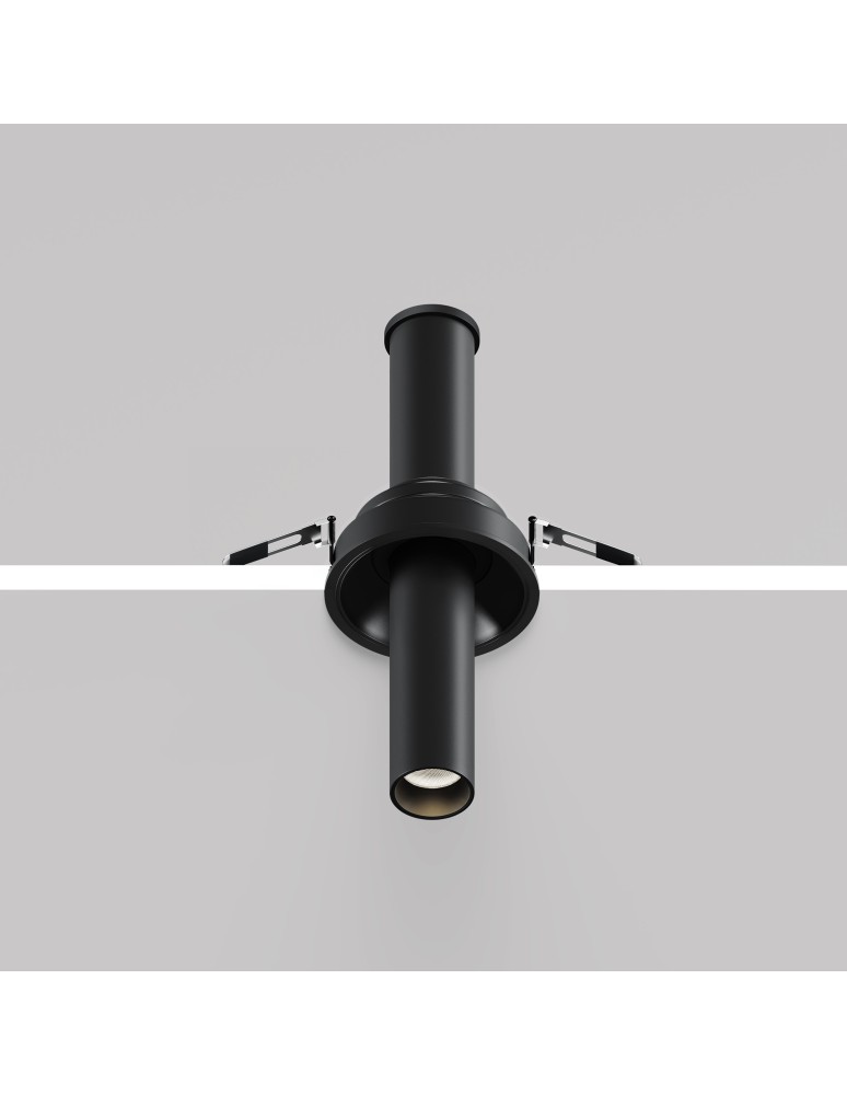 Recessed ceiling spotlights - Maytoni Focus T LED Flush Mounted Spotlight 7W 460lm 3000K Black C140RS-L200-7W3K-B. - product kolory-swiatla.pl 7
