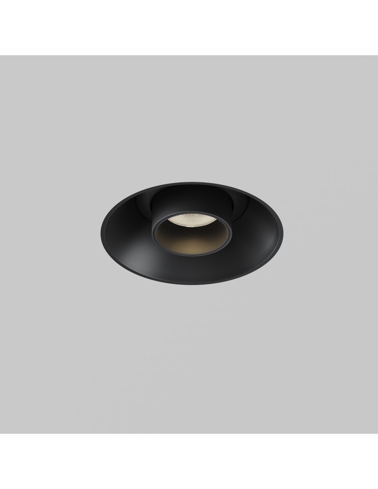Recessed ceiling spotlights - Maytoni Focus T LED Flush Mounted Spotlight 7W 460lm 3000K Black C140TRS-L200-7W3K-B - product kolory-swiatla.pl 3
