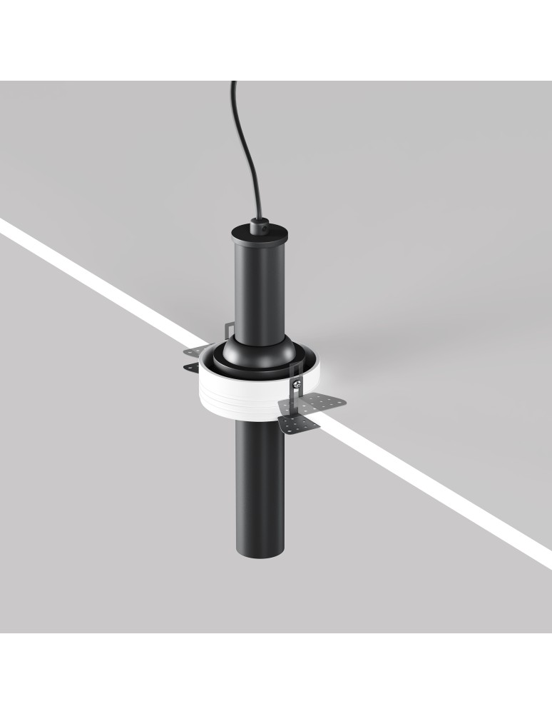 Recessed ceiling spotlights - Maytoni Focus T LED Flush Mounted Spotlight 7W 460lm 3000K Black C140TRS-L200-7W3K-B - product kolory-swiatla.pl 5